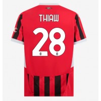 Pánský Fotbalový dres AC Milan Malick Thiaw #28 2024-25 Domácí Krátký Rukáv